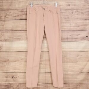 American Eagle Outfitters Skinny Jeans Womens 4 Pink Light Wash Stretch 31x31